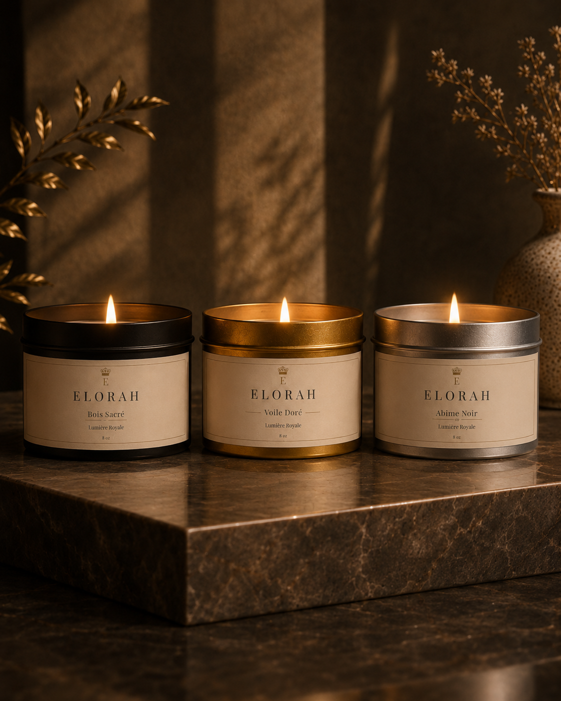 Lumière Royale — Candle Trio
