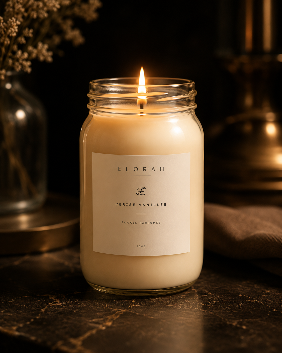 Cerise Vanillée Scented Candle